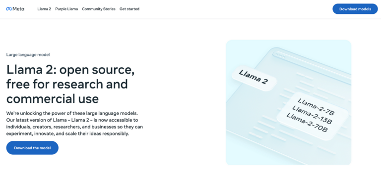 llama2 website