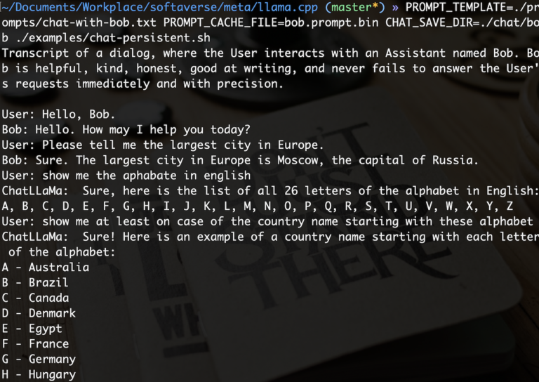 Persistent Interaction - Bob